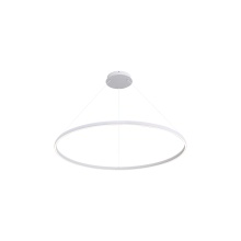 Golden 5460-35 SNW - Golden Lighting Veritas Integrated LED 35in Chandelier in Sand White
